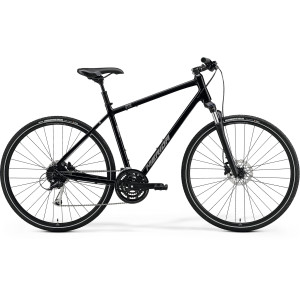 MERIDA CROSSWAY 100 28 27V GLOSSY BLACK MATT SILVER