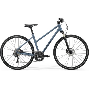 MERIDA CROSSWAY L XT-EDITION 28 30V MATT STEEL BLUE DARK BLUE